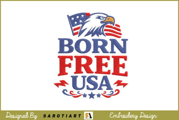 4th of July Independence Day Embroidery Review