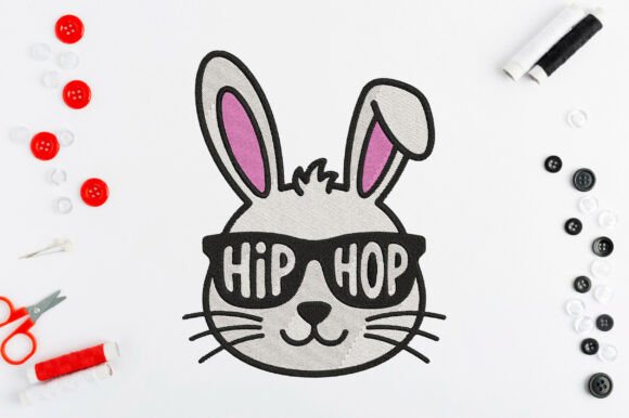 Easter Hip Hop Bunny Embroidery Design Review