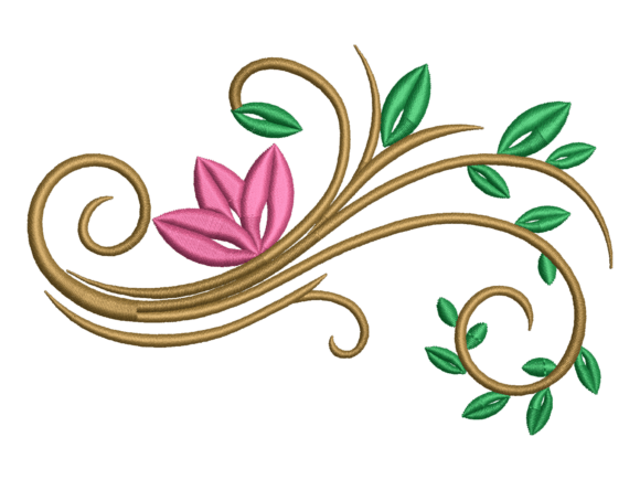 Floral Vine Scroll Embroidery Review
