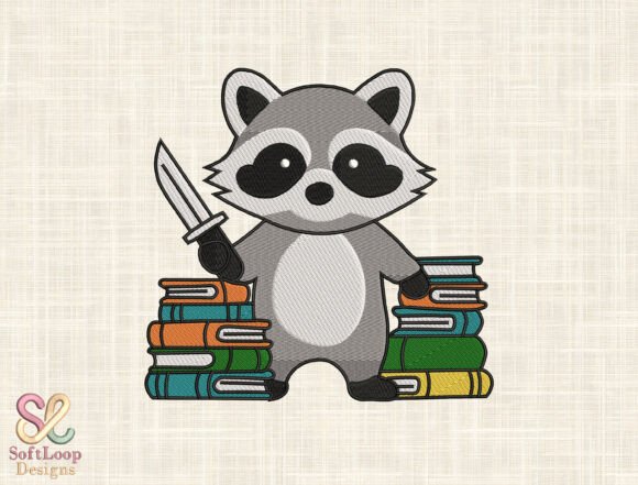 Funny Raccoon Embroidery Design Review