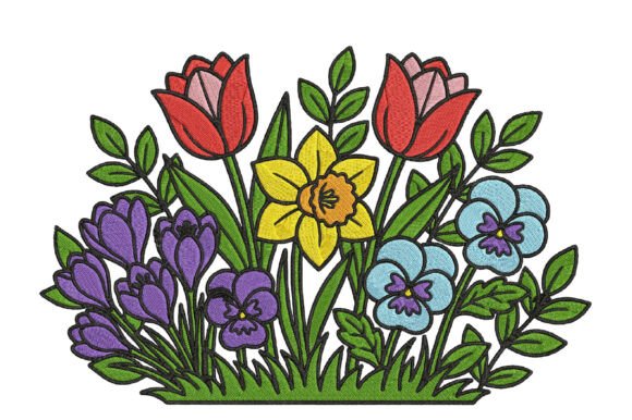 Garden Flower Embroidery: A Designer's Review