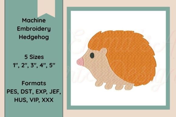 Hedgehog Machine Embroidery Design Review