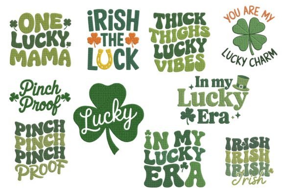Lucky Irish Quote Embroidery Bundle Set Review